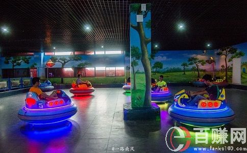 廣場擺攤兒童娛樂項目,掙錢按分鐘算! 第1張